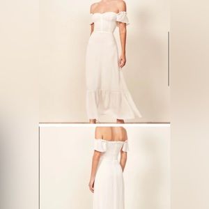 Reformation White Dress